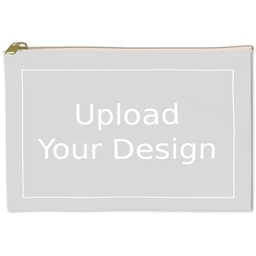 6x8 Accessory Pouch with Upload Your Design design