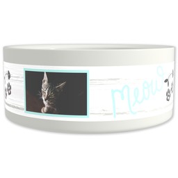 Pet Bowl 9oz with Paws Of Love design