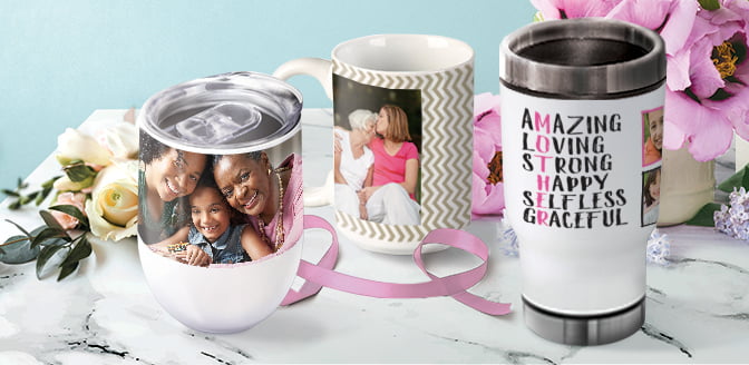 photo mugs & drinkware