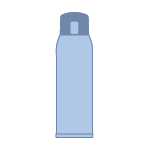 flip-top waterbottle full photo & designed water bottles