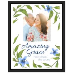 Thumbnail for 11x14 Photo Canvas With Floating Frame with Amazing Grace design 1