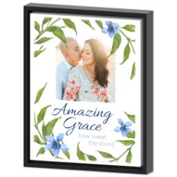 Thumbnail for 11x14 Photo Canvas With Floating Frame with Amazing Grace design 2