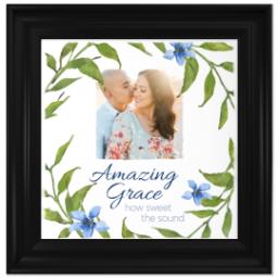 Thumbnail for 12x12 Photo Canvas With Classic Frame with Amazing Grace design 1