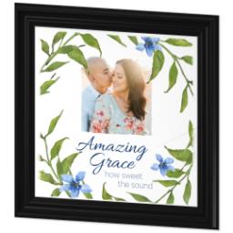 Thumbnail for 16x16 Photo Canvas With Classic Frame with Amazing Grace design 2