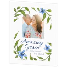 Thumbnail for 16x20 Photo Canvas with Amazing Grace design 3