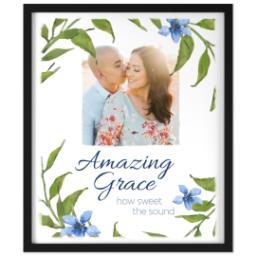 Thumbnail for 20x24 Photo Canvas With Contemporary Frame with Amazing Grace design 1