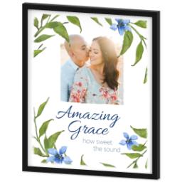 Thumbnail for 20x24 Photo Canvas With Contemporary Frame with Amazing Grace design 2
