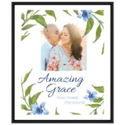 Thumbnail for 20x24 Photo Canvas With Floating Frame with Amazing Grace design 1