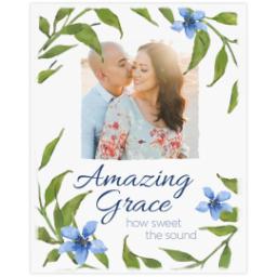 Thumbnail for 8x10 Photo Canvas with Amazing Grace design 2