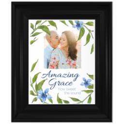 Thumbnail for 8x10 Photo Canvas With Classic Frame with Amazing Grace design 1