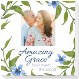 Thumbnail for 8x8 Photo Canvas with Amazing Grace design 1