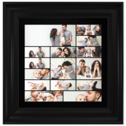 Thumbnail for 12x12 Collage Canvas With Classic Frame with Custom Color Collage design 1