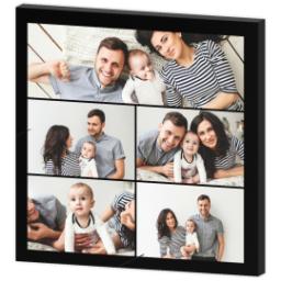 Thumbnail for 16x16 Collage Photo Canvas with Custom Color Collage design 3