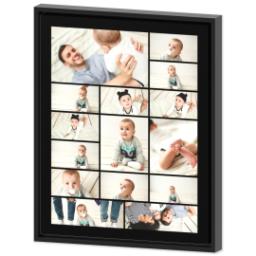 Thumbnail for 16x20 Collage Canvas With Floating Frame with Custom Color Collage design 2