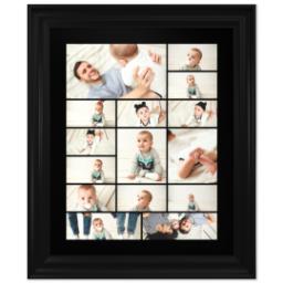 Thumbnail for 16x20 Collage Canvas With Classic Frame with Custom Color Collage design 1