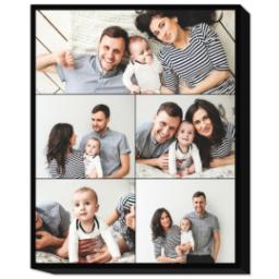 Thumbnail for 20x24 Collage Photo Canvas with Custom Color Collage design 1
