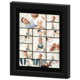Thumbnail for 8x10 Collage Canvas With Contemporary Frame with Custom Color Collage design 2