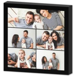 Thumbnail for 8x8 Collage Photo Canvas with Custom Color Collage design 3