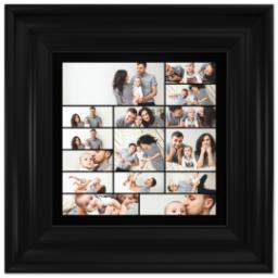 Thumbnail for 8x8 Collage Canvas With Classic Frame with Custom Color Collage design 1