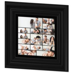 Thumbnail for 8x8 Collage Canvas With Classic Frame with Custom Color Collage design 2