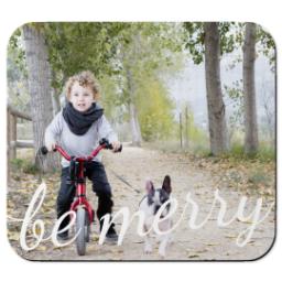 Thumbnail for Photo Mouse Pad with Be Merry design 1