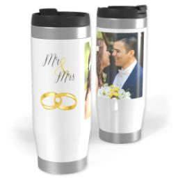 Thumbnail for 14oz Personalized Travel Tumbler with Rings design 1