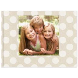 Thumbnail for 8x11 Premium Layflat Photo Book with Kraft Paper Pop design 1
