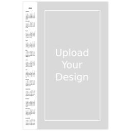 Thumbnail for Poster Calendar, 12x18, Matte Photo Paper with 2022 Calendar Poster: Upload Your Design design 1