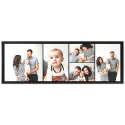 Thumbnail for 20x60 Collage Canvas With Floating Frame with Custom Color Collage design 1
