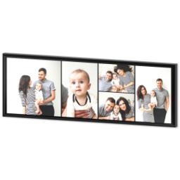 Thumbnail for 20x60 Collage Canvas With Floating Frame with Custom Color Collage design 2