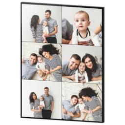 Thumbnail for 30x40 Collage Photo Canvas with Custom Color Collage design 3