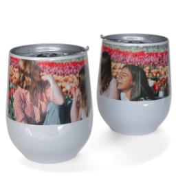 Thumbnail for Personalized Wine Tumbler with Full Photo design 1