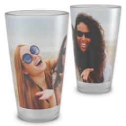 Thumbnail for Personalized Pint Glass with Full Photo design 2