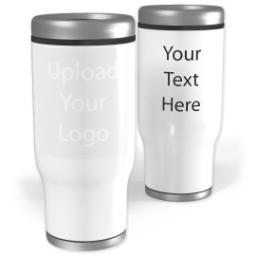 Thumbnail for Stainless Steel Collage Tumbler, 14oz with Upload Your Logo design 2