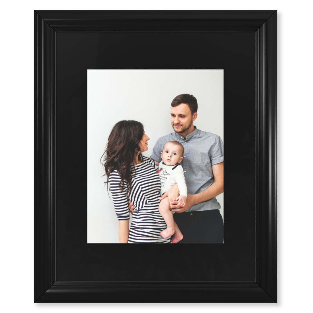 11x14 Photo Matte Print with 16x20 2" Traditional Black