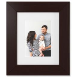 Thumbnail for 5x7 Fine Art Print with 8x10 1.5" Brown Wood Frame with Full Photo design 1