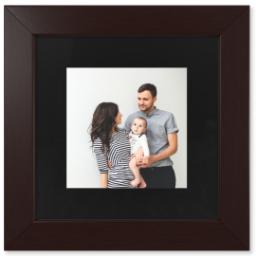 Thumbnail for 8x8 Fine Art Print with 12x12 1.5" Brown Wood Frame with Full Photo design 1