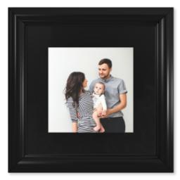 Thumbnail for 8x8 Photo Matte Print with 12x12 2" Traditional Black Frame with Full Photo design 1