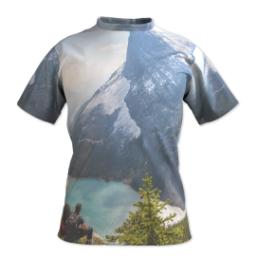Thumbnail for Photo Short Sleeve T-Shirt (Men L) with Full Photo design 1