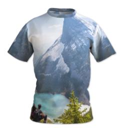 Thumbnail for Photo Short Sleeve T-Shirt (Men M) with Full Photo design 1