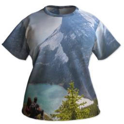Thumbnail for Photo Short Sleeve T-Shirt (Women XXL) with Full Photo design 1