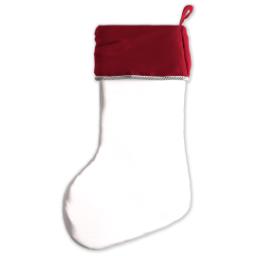 Thumbnail for Christmas Stocking - Red with Full Photo design 2
