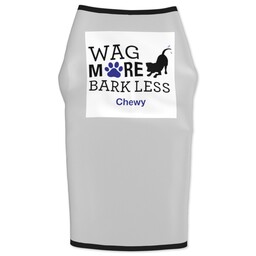 Dog T-Shirt Small with Wag More design