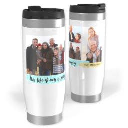 Thumbnail for 14oz Personalized Travel Tumbler with Amazing Life design 1