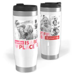 Thumbnail for 14oz Personalized Travel Tumbler with Beautiful Together design 1