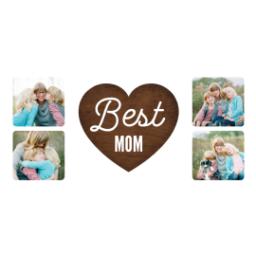 Thumbnail for 14oz Stainless Steel Travel Photo Mug with Best Mom Heart design 2