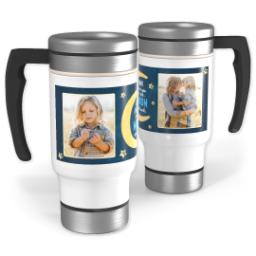 Thumbnail for 14oz Stainless Steel Travel Photo Mug with Love You to the Moon design 1