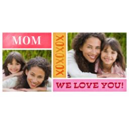 Thumbnail for Premium Grande Photo Mug with Lid, 16oz with XO Mom design 2