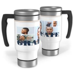 Thumbnail for 14oz Stainless Steel Travel Photo Mug with Graduate Multi design 1
