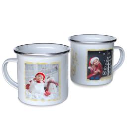 Thumbnail for Personalized Enamel Campfire Mugs with Jingle design 1